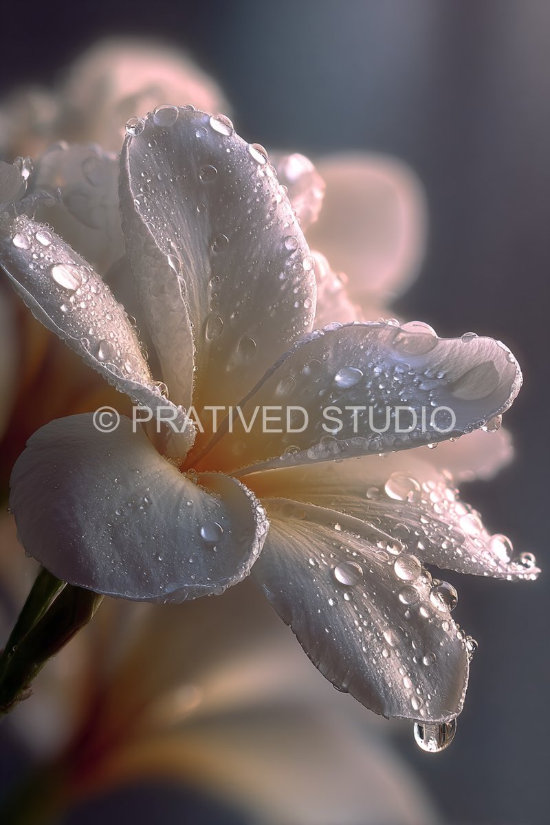 Soft petal study in morning light